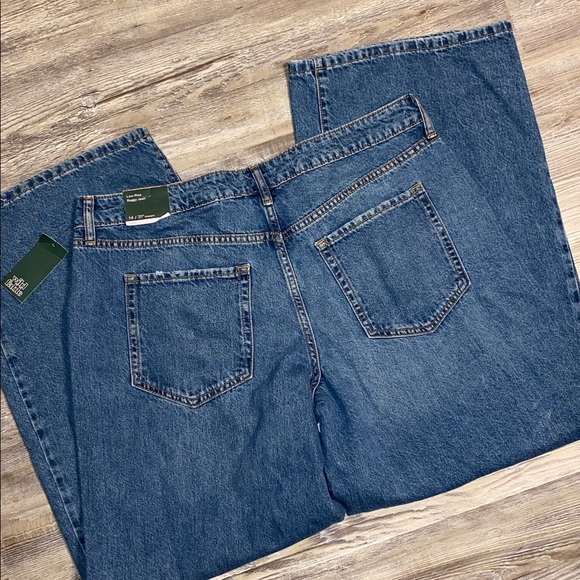 NWT WILD FABLE Low-Rise Rigid Baggy Jeans 14 - Picture 10 of 10